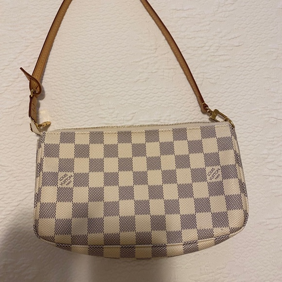 Louis Vuitton Handbags - Louis Vuitton Pochette Damien Azure